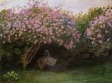 Claude Monet Lilacs Grey Weather painting